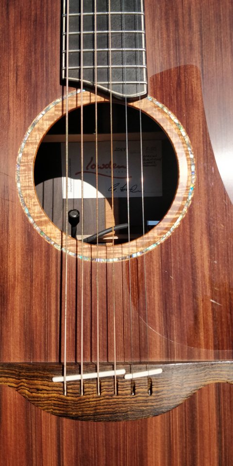 Lowden F50 african blackwood/sinker redwood