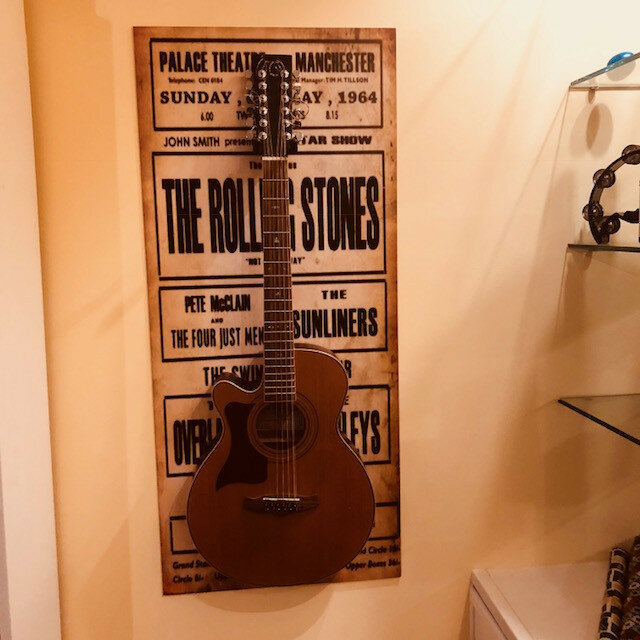 acústica 12 cuerdas zurdo lh