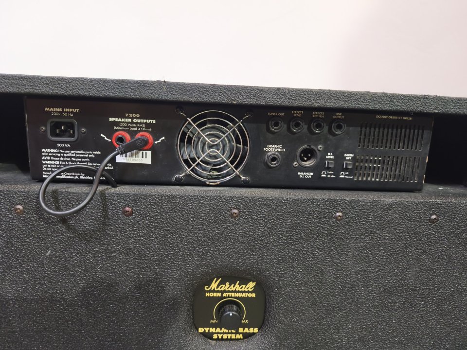 Marshall Dynamic Bass System (DBS)
