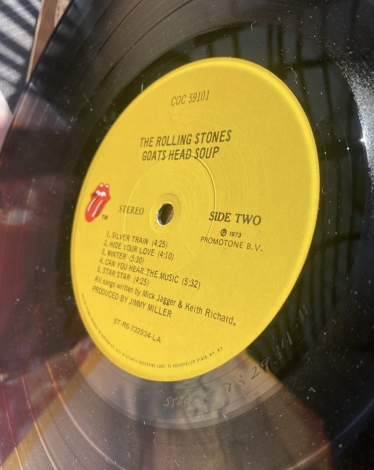 Disco autografiado por los Rolling Stones de segunda mano · Foto 2 de 2 · Tarragona · 1350 €