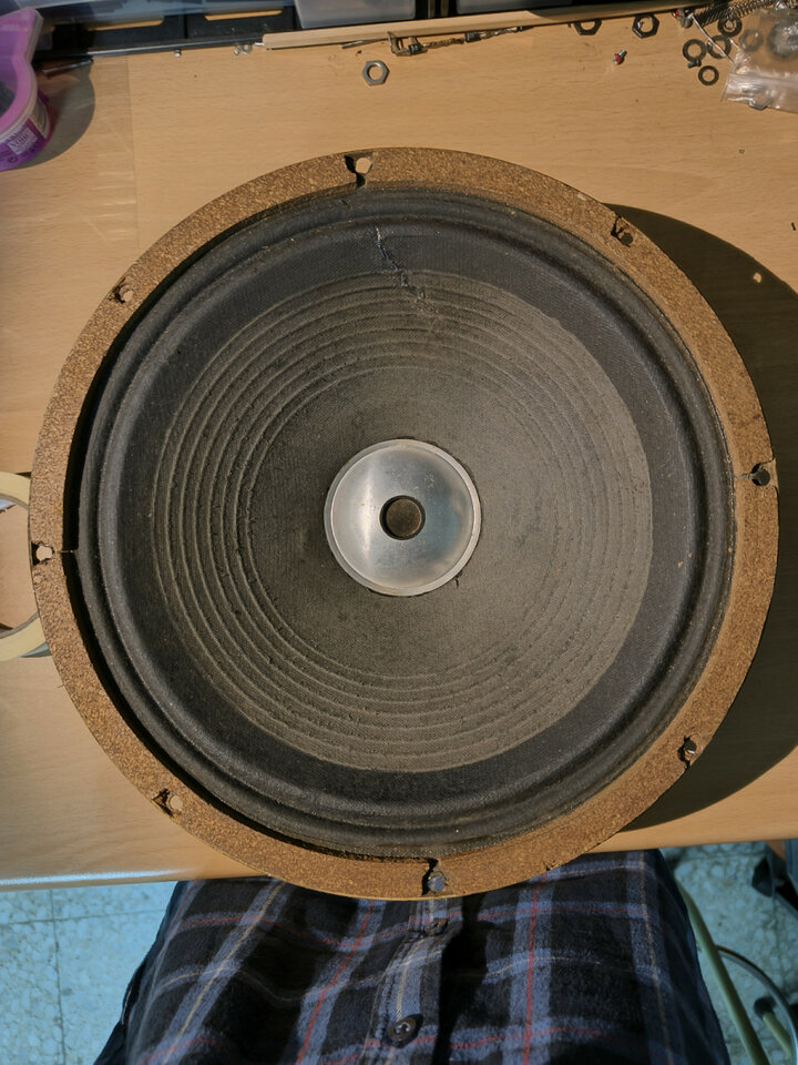 O CAMBIO 4 celestion g12h30 creamback