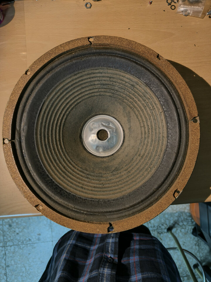 O CAMBIO 4 celestion g12h30 creamback