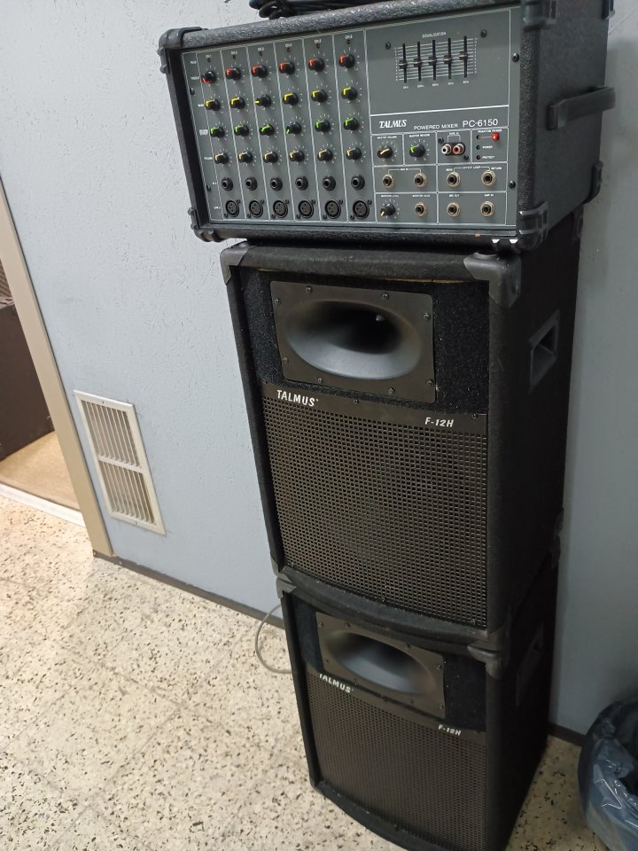 Equipo de sonido Talmus