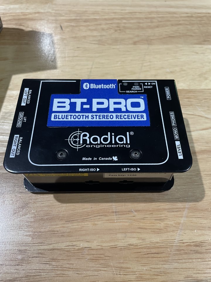Radial BT-PRO Bluetooth Stereo Receiver
