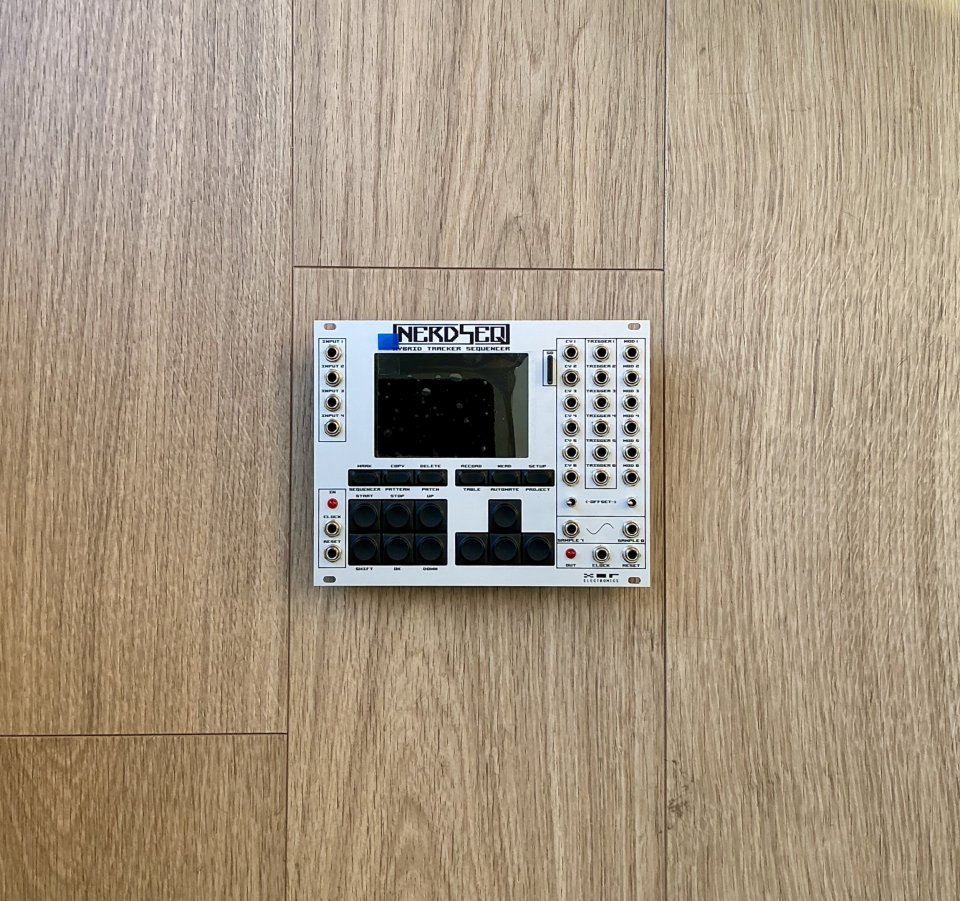 NERDSEQ Hybrid Tracker Sequencer