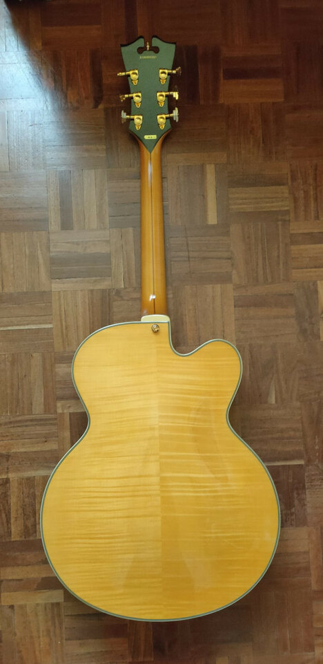 D’Angelico Excel EXL‑1 Amber para zurdo