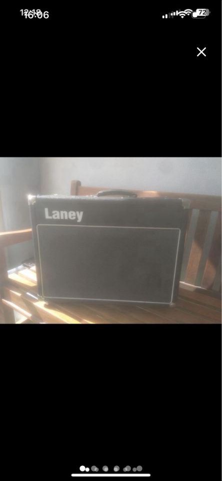 Combo Laney vc30 con eminence  red coat