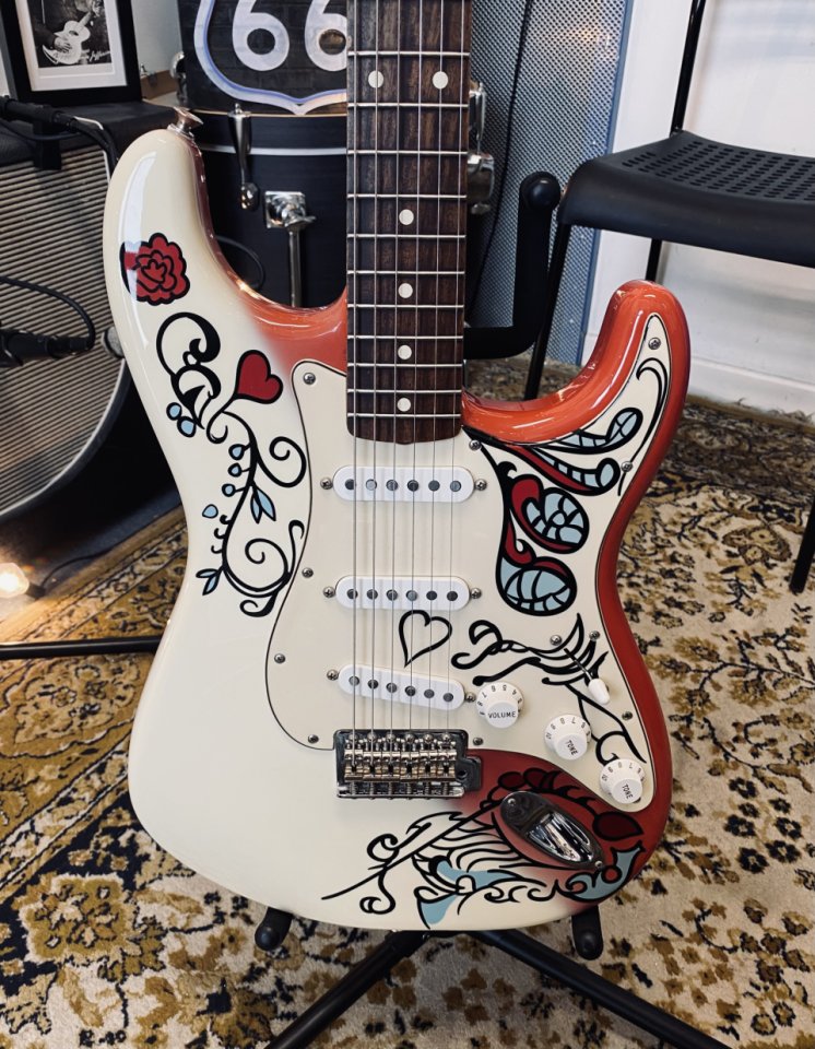 Fender Monterey Strat Jimi Hendrix Artist Series (VIDEO)