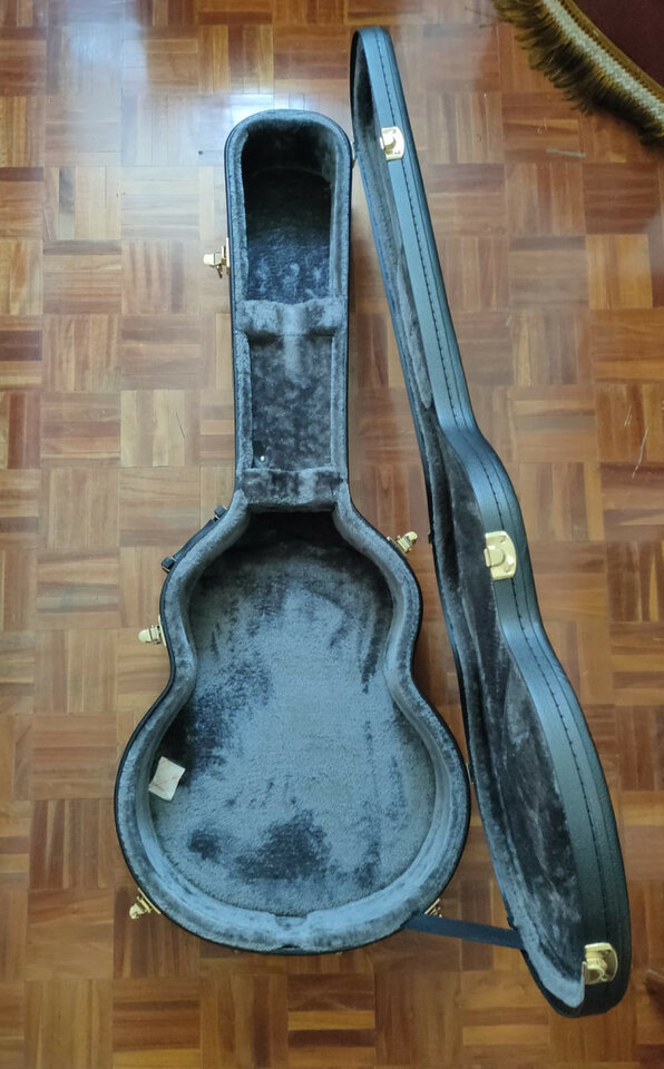 D’Angelico Excel EXL‑1 Amber para zurdo