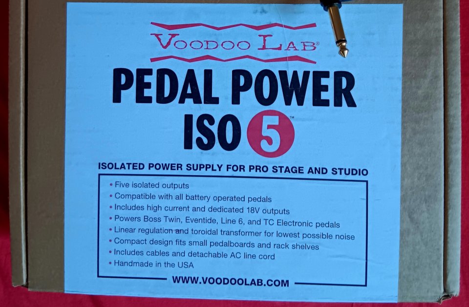 Voodoo lab pedal power iso 5