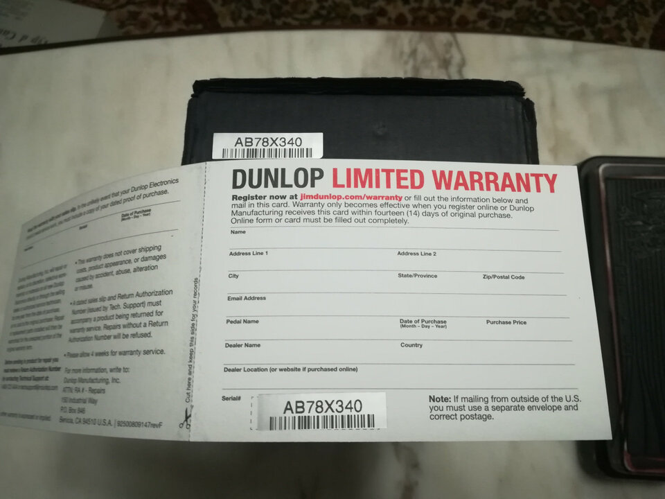 Slash Classic Wah SC95