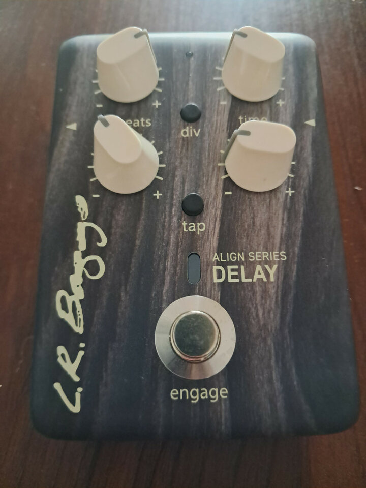Pedal LR Baggs Align Delay Para guitarra Acústica
