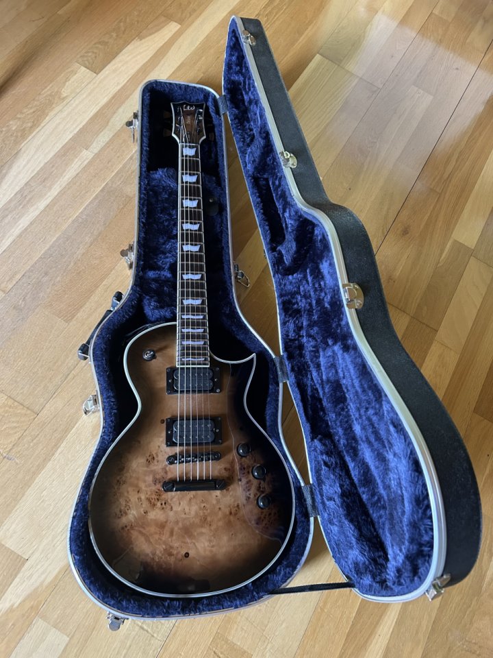 ESP LTD EC-1000 BK Natural Burst de segunda mano · Foto 2 de 6 · Madrid · 1050 €