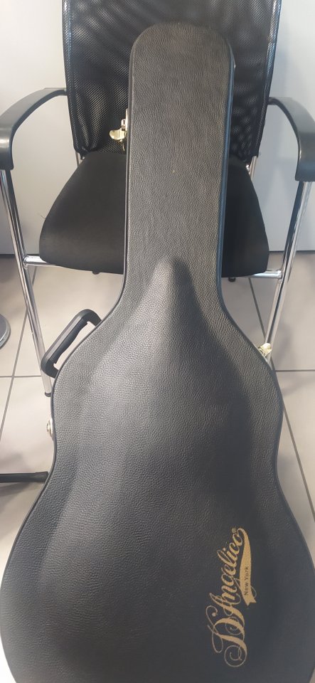 D´Angelico SD400 Excell Brooklyn Negra Acustica