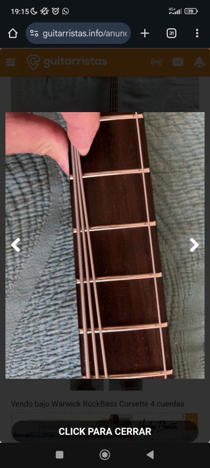 Bajo Warwick RockBass Corvette TV 4 *RESERVADO*