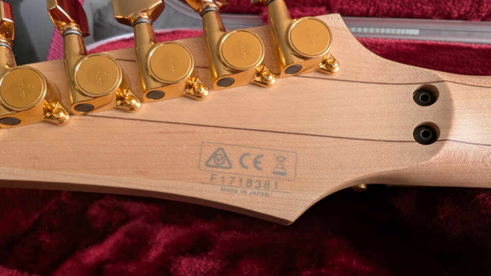 Ibanez JEM7V-WH Steve Vai Signature