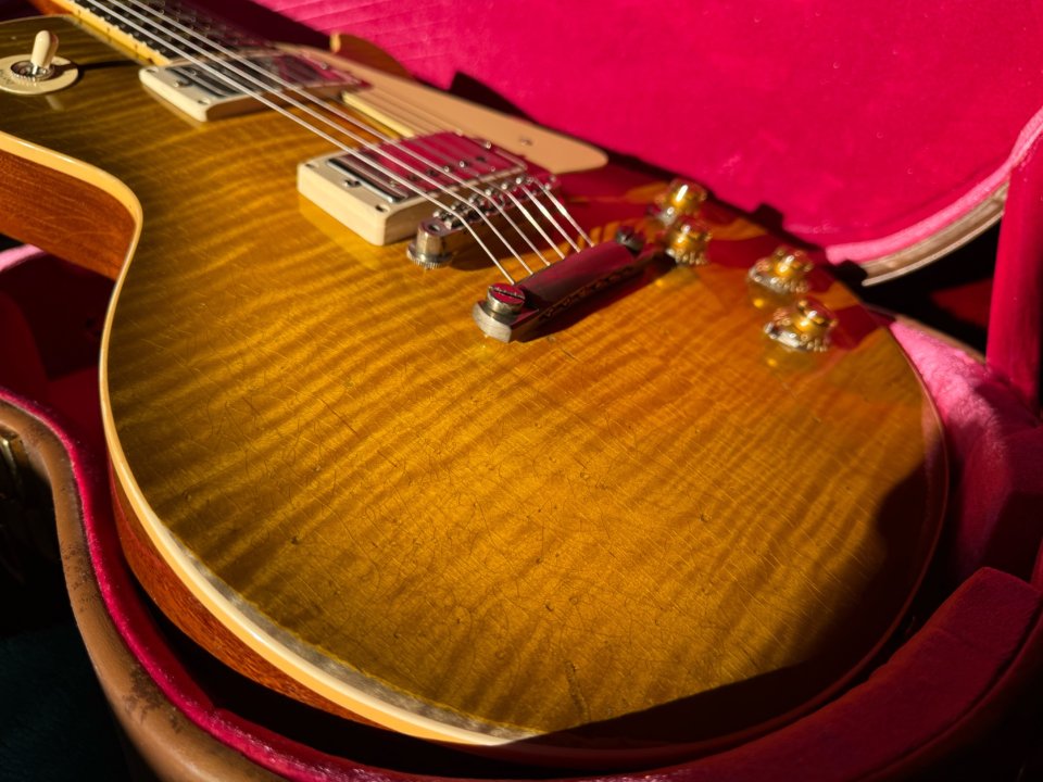 Gibson Les Paul 1959 Reissue Murphy Lab Heavy Aged en Green Lemon Fade de segunda mano · Foto 2 de 10 · Alicante · 7100 €