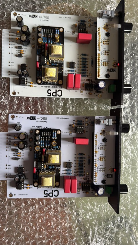 2 x DIYre CP5 Preamp + TM79 Multi-Stage Saturation module (factory made) de segunda mano · Foto 2 de 3 · Barcelona · 650 €
