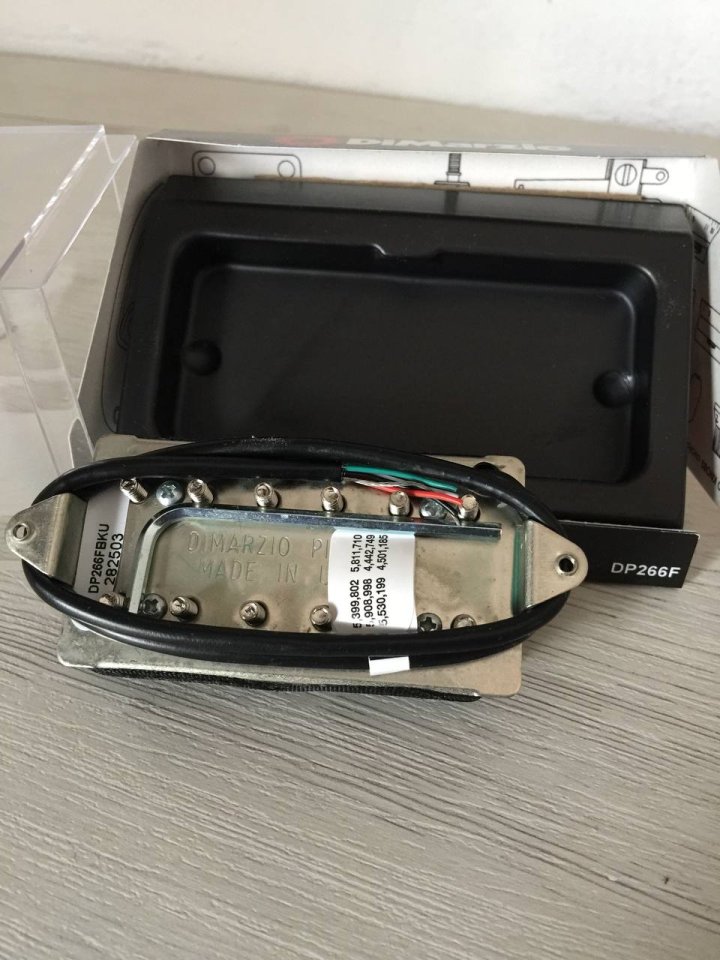 Pastillas DiMarzio Humbucker Dark Matter 2 Neck + Bridge