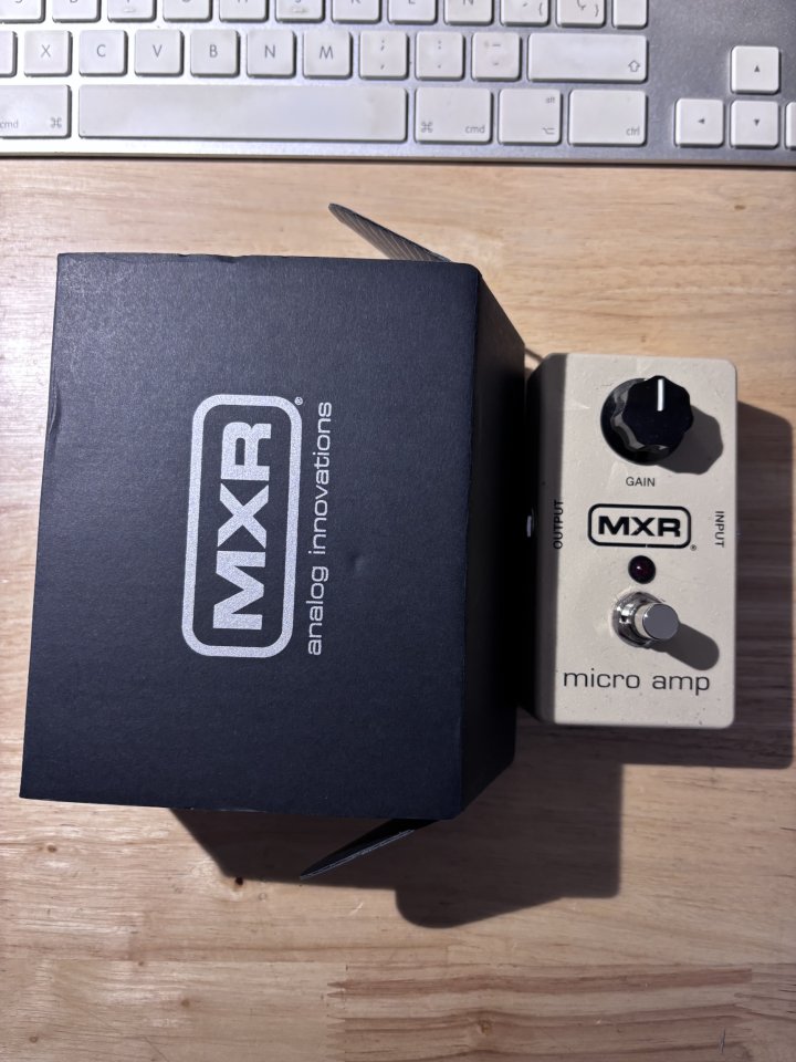 MXR Micro Amp – Booster limpio clásico