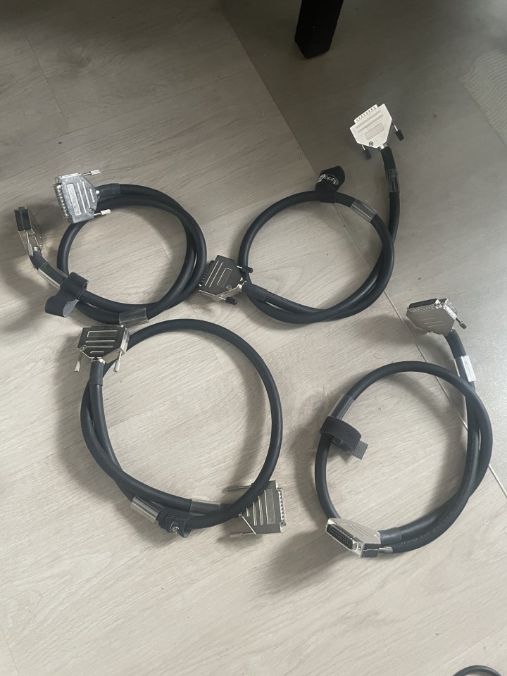 Mangueras Sub-Db25 a Sub-Db25_ Sub-Db25 a xlr Hembra y Sub-Db25 a Xlr Macho de segunda mano · Foto 1 de 9 · Madrid · 512 €
