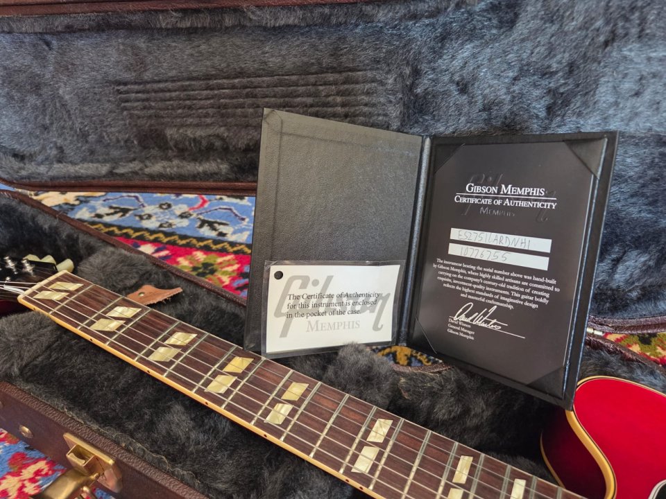 Gibson ES-275 Memphis Cherry Red