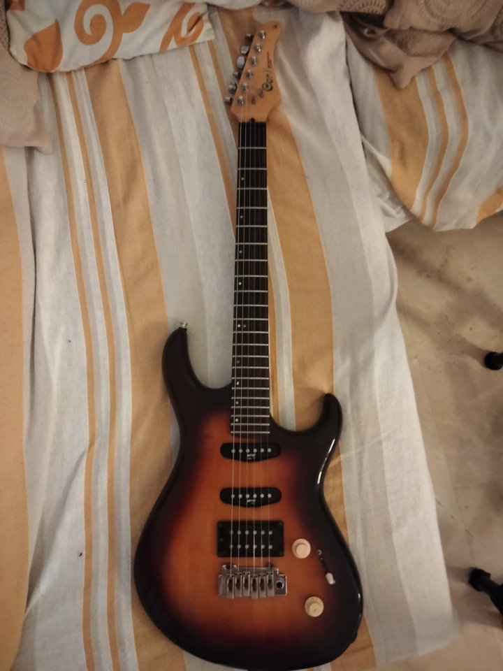 O cambio Strat Cort G254