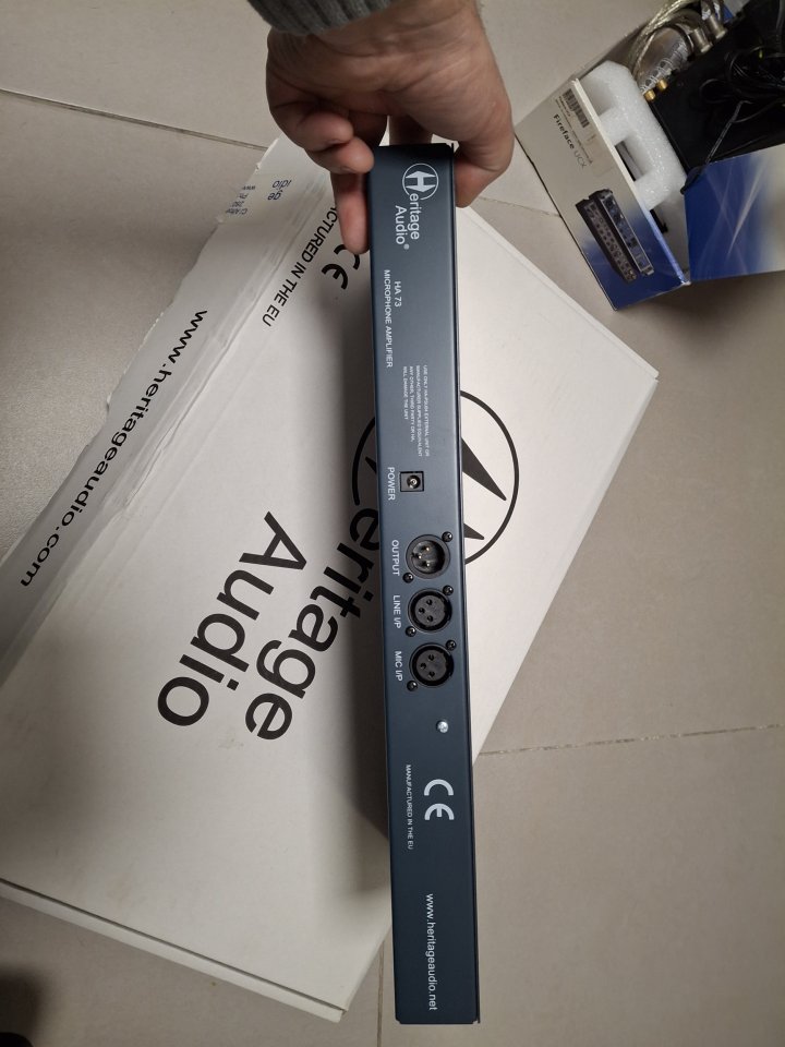 Previo micro Heritage Audio HA-73 Elite