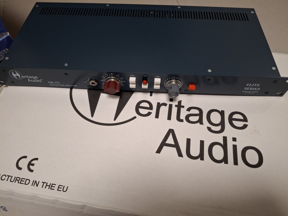 Previo micro Heritage Audio HA-73 Elite