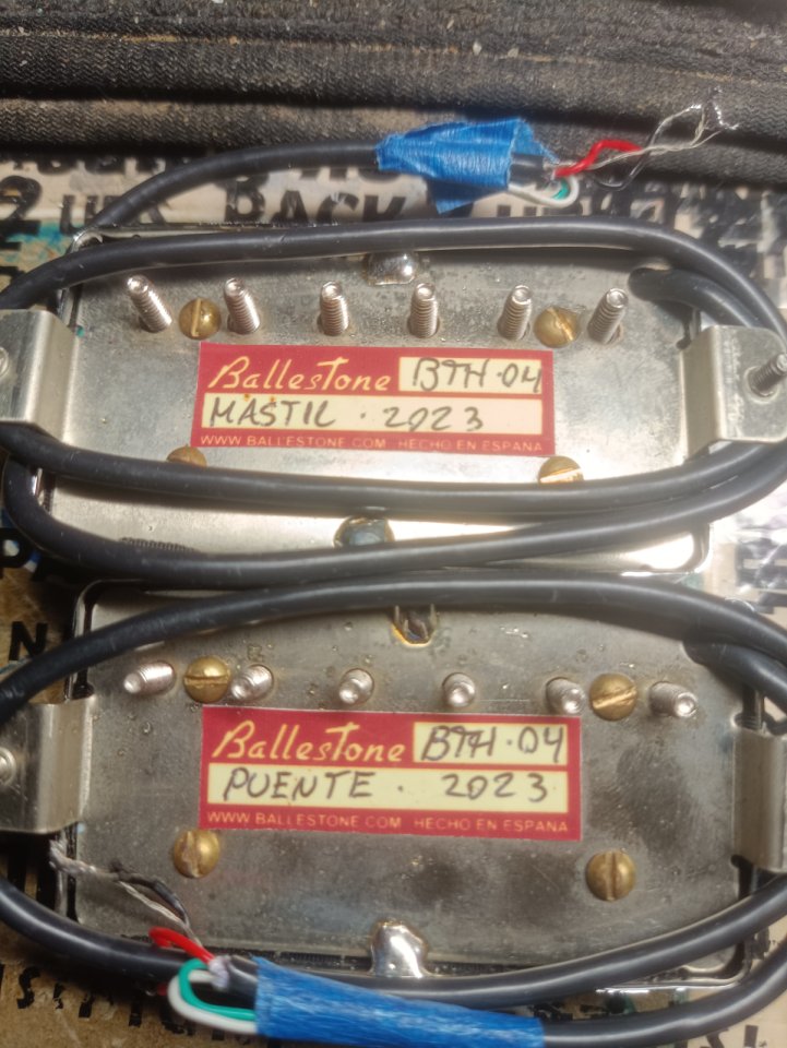 Set Humbucker Ballestone T-top de segunda mano · Foto 2 de 4 · Madrid · 280 €