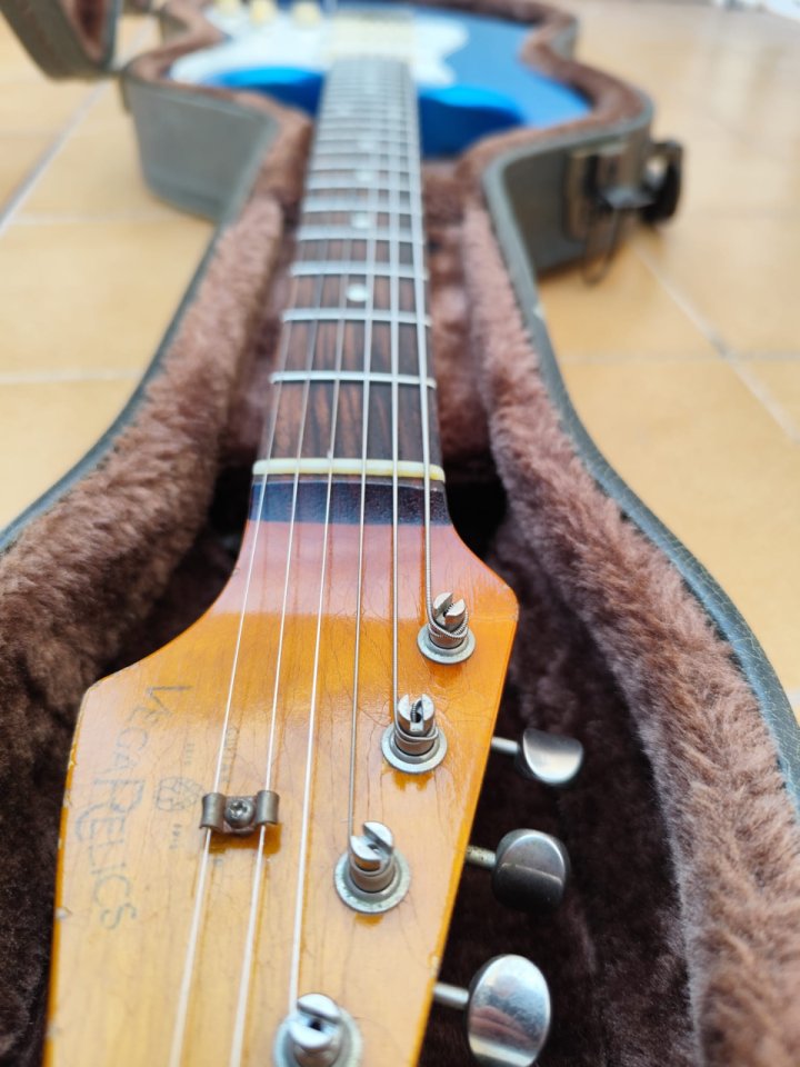 VegaRelics Stratocaster Pelham Blue