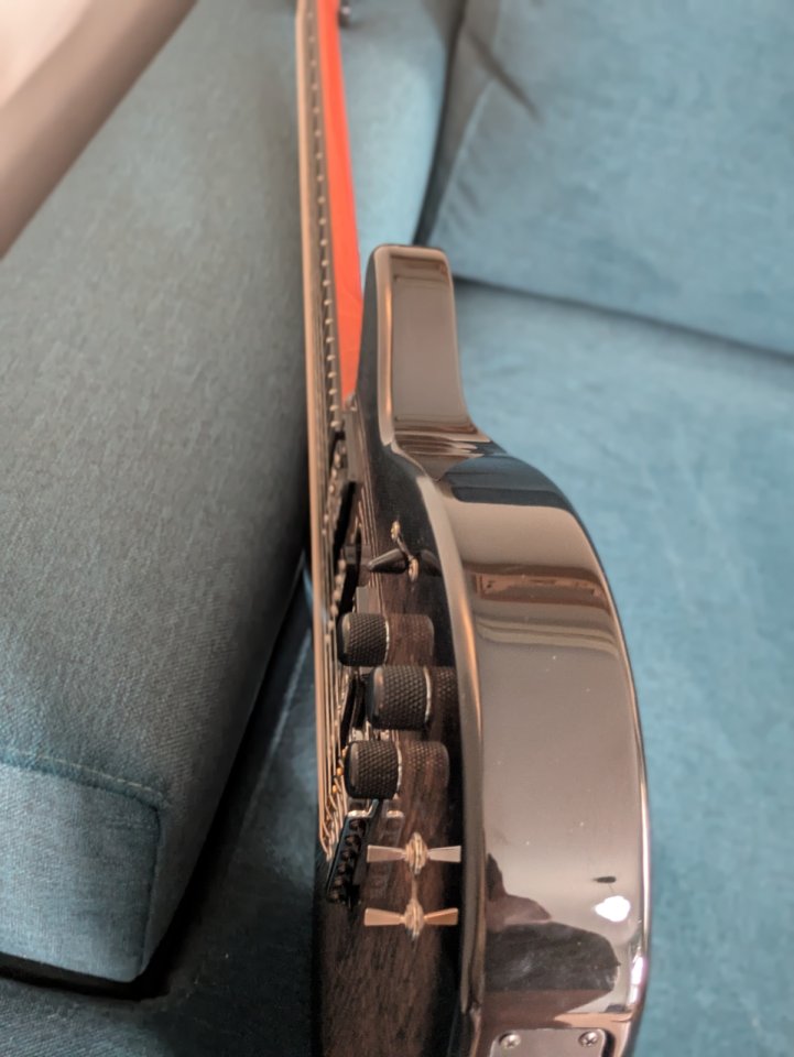 Godin XTSA Leaftop Trans Black de segunda mano · Foto 9 de 10 · Girona · 1500 €