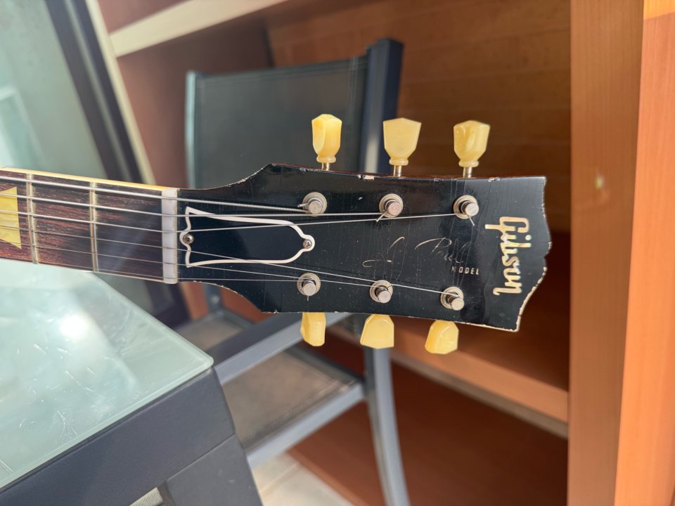 Gibson Les Paul 1959 Reissue Murphy Lab Heavy Aged en Green Lemon Fade de segunda mano · Foto 9 de 10 · Alicante · 7100 €
