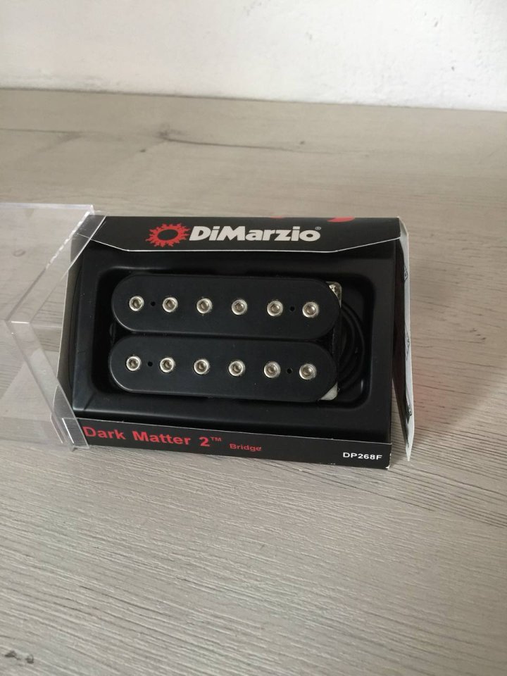 Pastillas DiMarzio Humbucker Dark Matter 2 Neck + Bridge