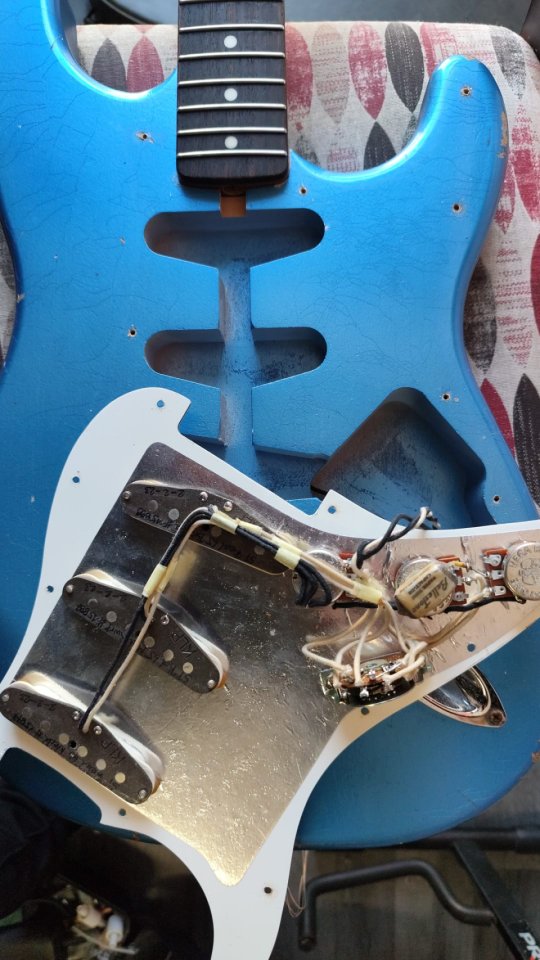 VegaRelics Stratocaster Pelham Blue