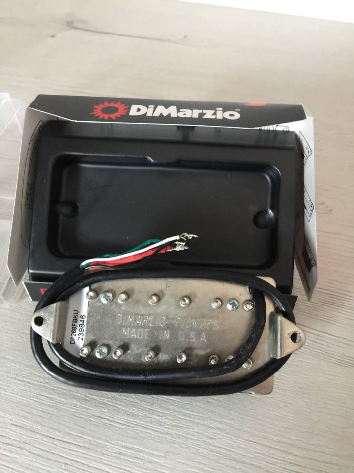Pastillas DiMarzio Humbucker Dark Matter 2 Neck + Bridge