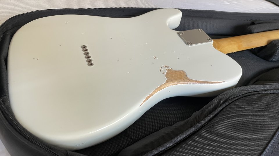 DLD Telecaster Olympic White Relic de segunda mano · Foto 7 de 10 · A Coruña · 700 €