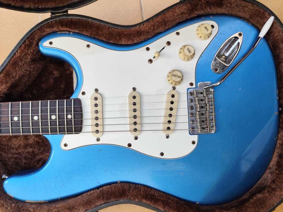 VegaRelics Stratocaster Pelham Blue