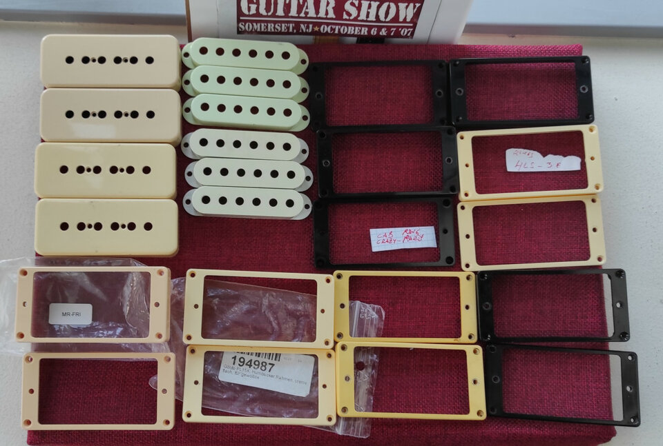 Sets de marcos para pastillas de guitarra