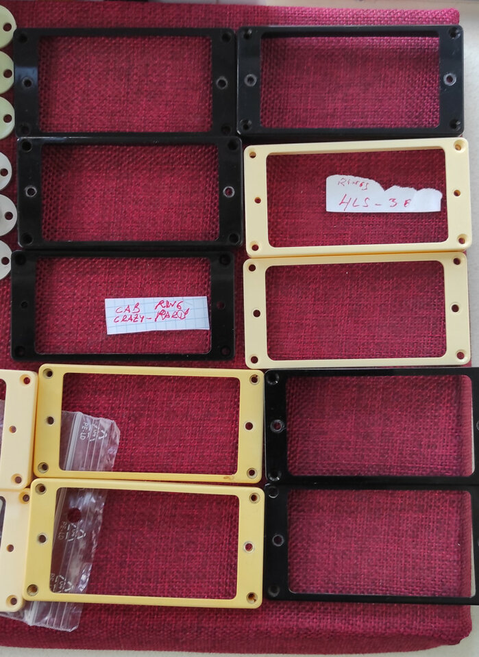 Sets de marcos para pastillas de guitarra