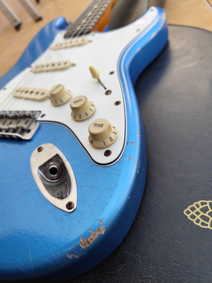 VegaRelics Stratocaster Pelham Blue