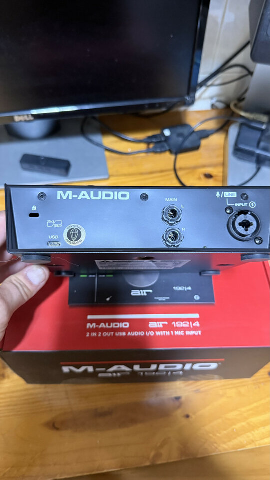 Interfaz de audio M-AUDIO 192/4