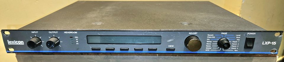 Reverb Lexicon LXP 15