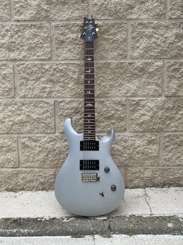 PRS SE CE 24 Standard Satin Metallic Silver