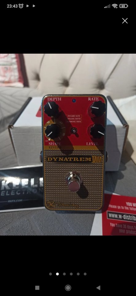 Keeley dynatrem tremolo