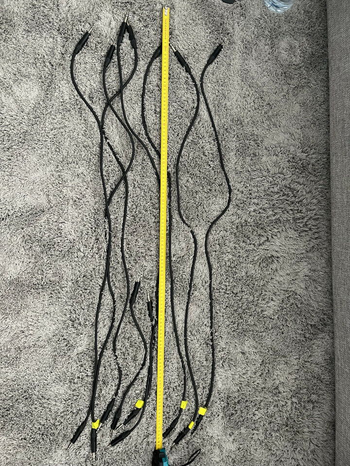 8 cables patch Mogami Neutrik o cambio