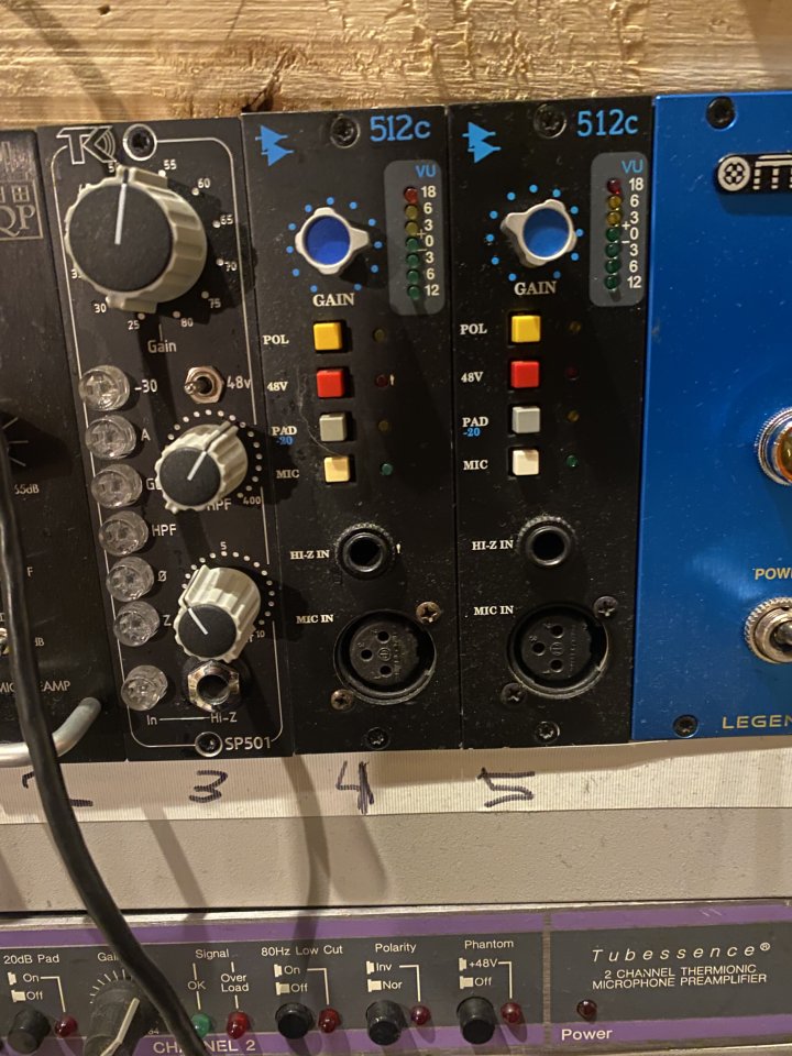 Api 512 c preamp de micrófono