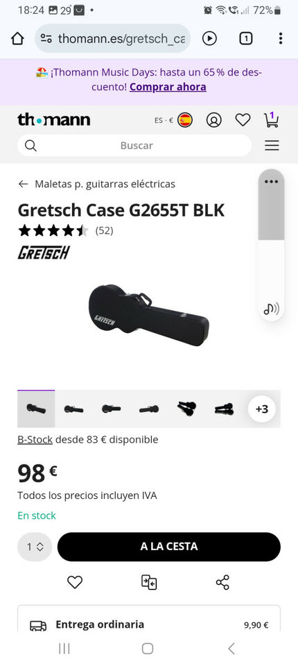 Guitarra Gretsch G2655