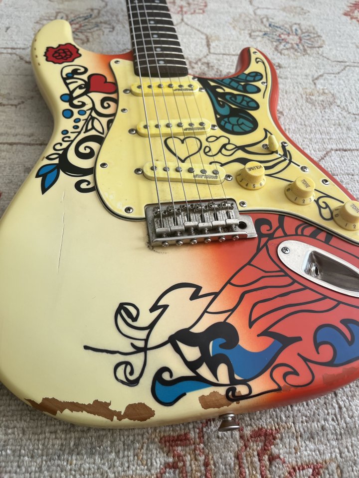 Vintage Stratocaster “Summer of Love” Upgrade Q Pickups A5 Handwound