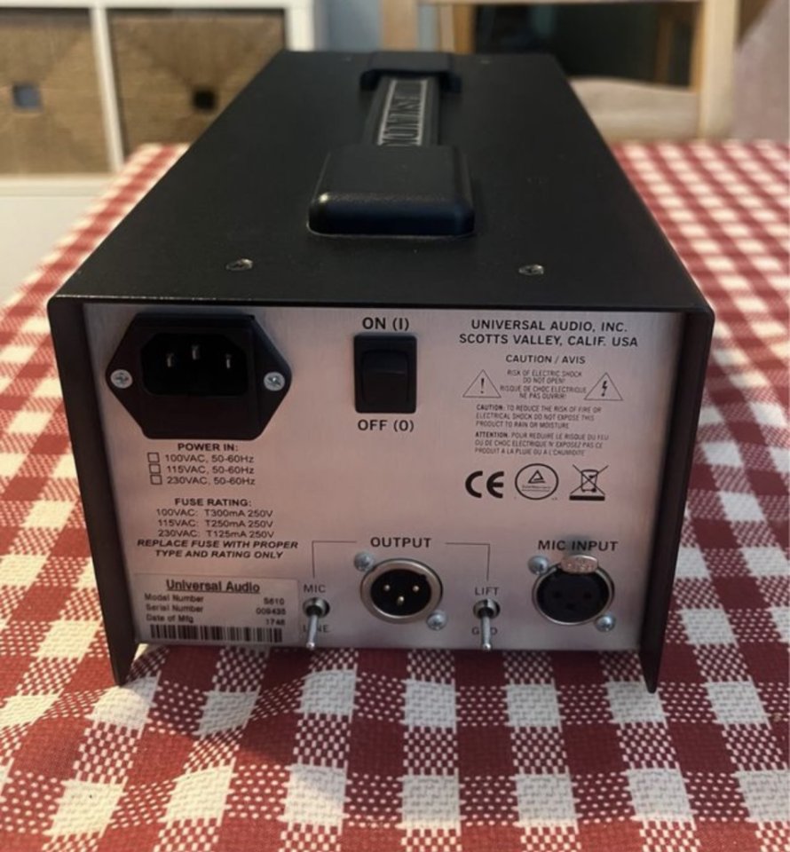 Universal audio solo 610